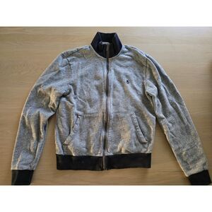 Original Penguin bomber jacket size S, grey/black